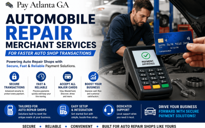 Automobile Repair Merchant Services for Faster Auto Shop Transactions