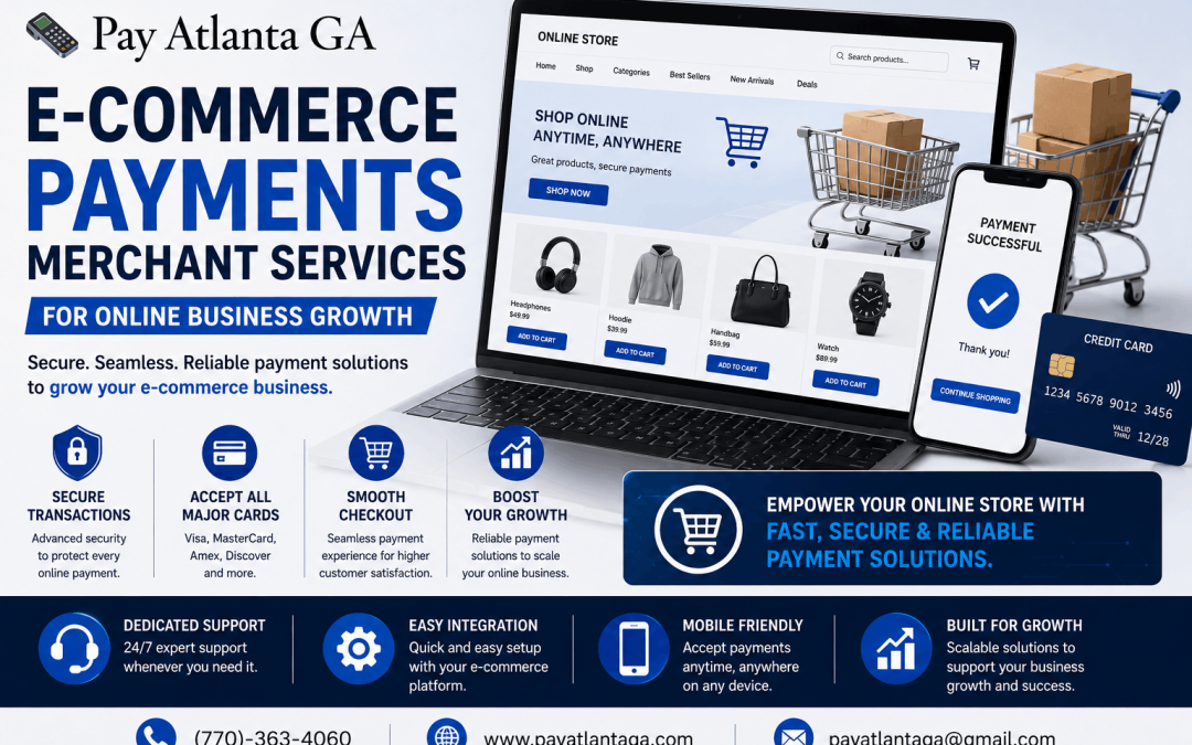 E-Commerce Payments Merchant Services for Online Business Growth